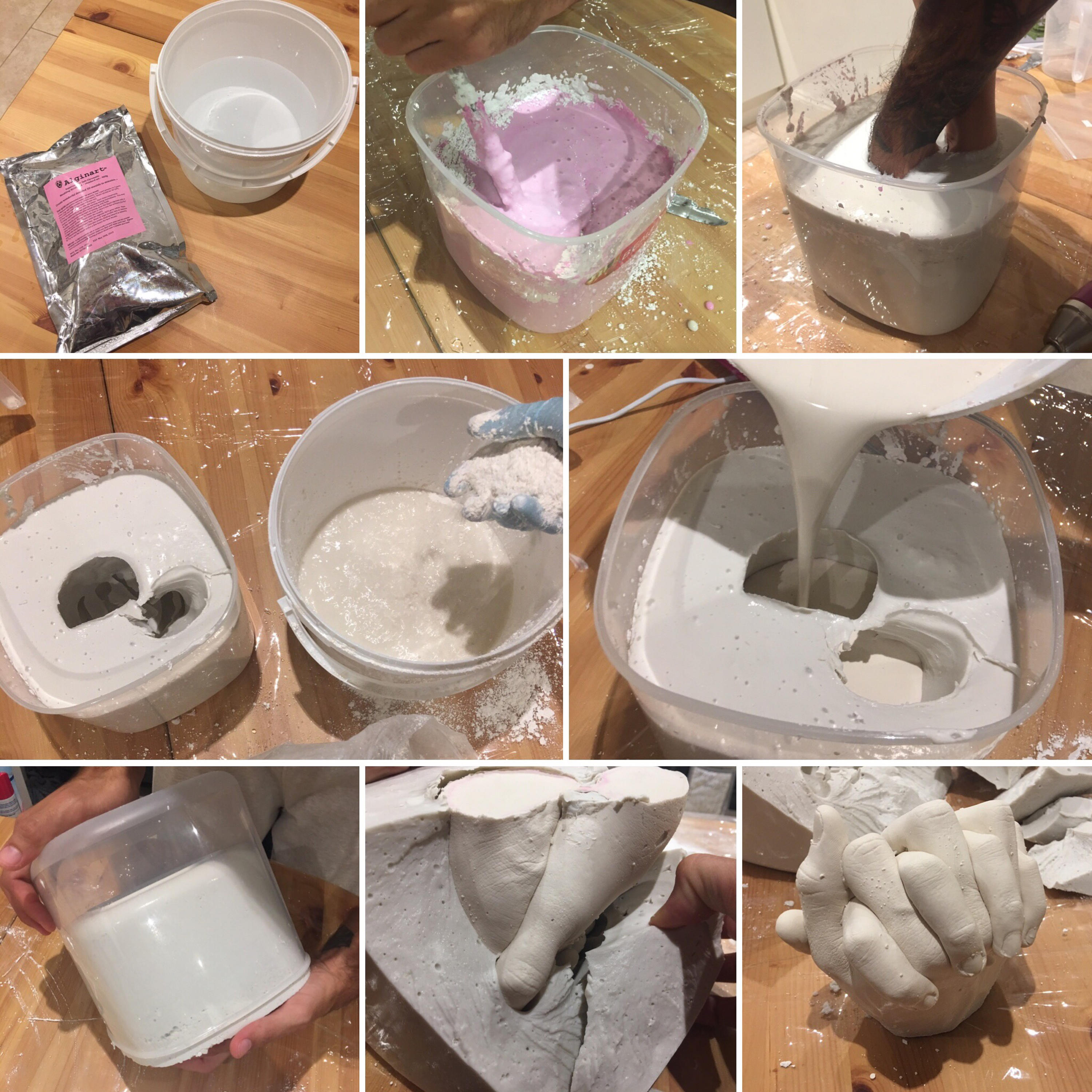 Couples Hand Casting Kit Etsy 