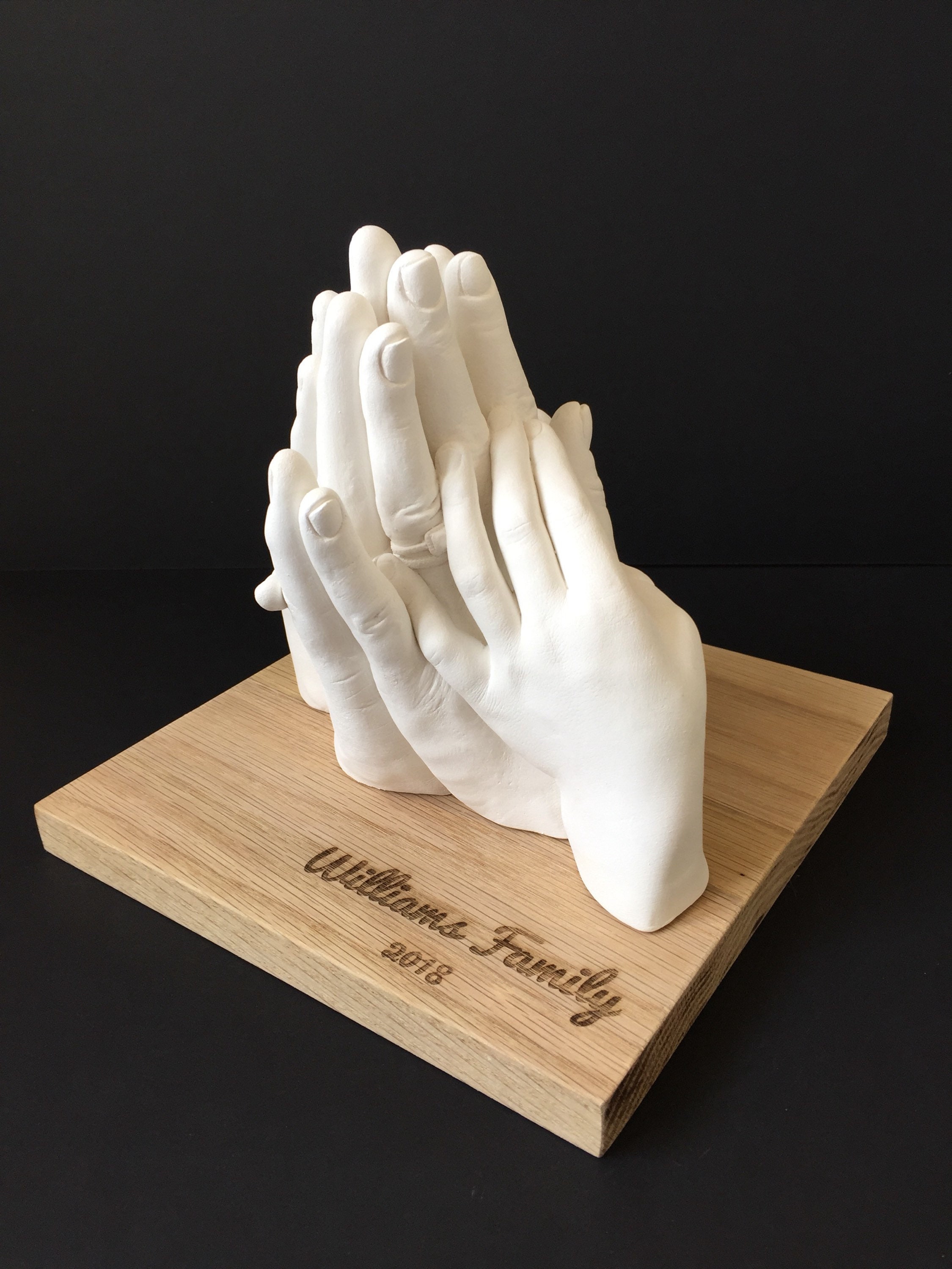 11 Family Hand Mold Ideas  hand molding, hand sculpture, families