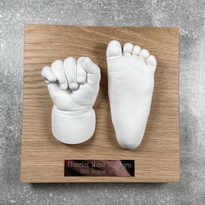 Babies Hands & Feet Casting Kit - (4 einzelne Abgüsse produzieren) - Das perfekte Geschenk für neue Eltern