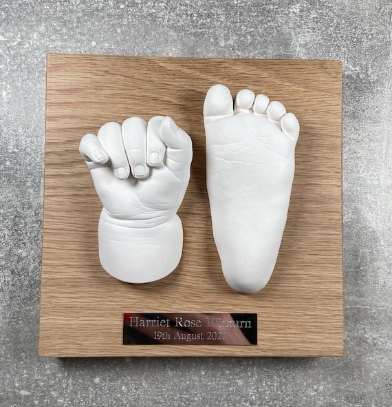 Kit de yeso para manos y pies de bebés Produce 4 moldes individuales -   España