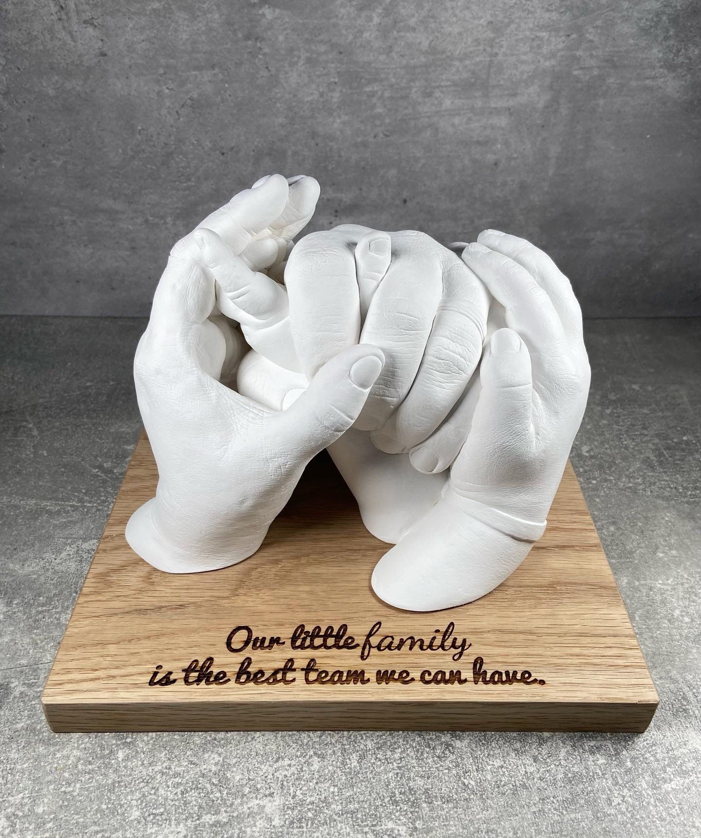 Edinburgh Family Kit de moulage à la main pour 4 personnes – Kit de  fabrication de statues de qualité supérieure pour la fête des mères, la