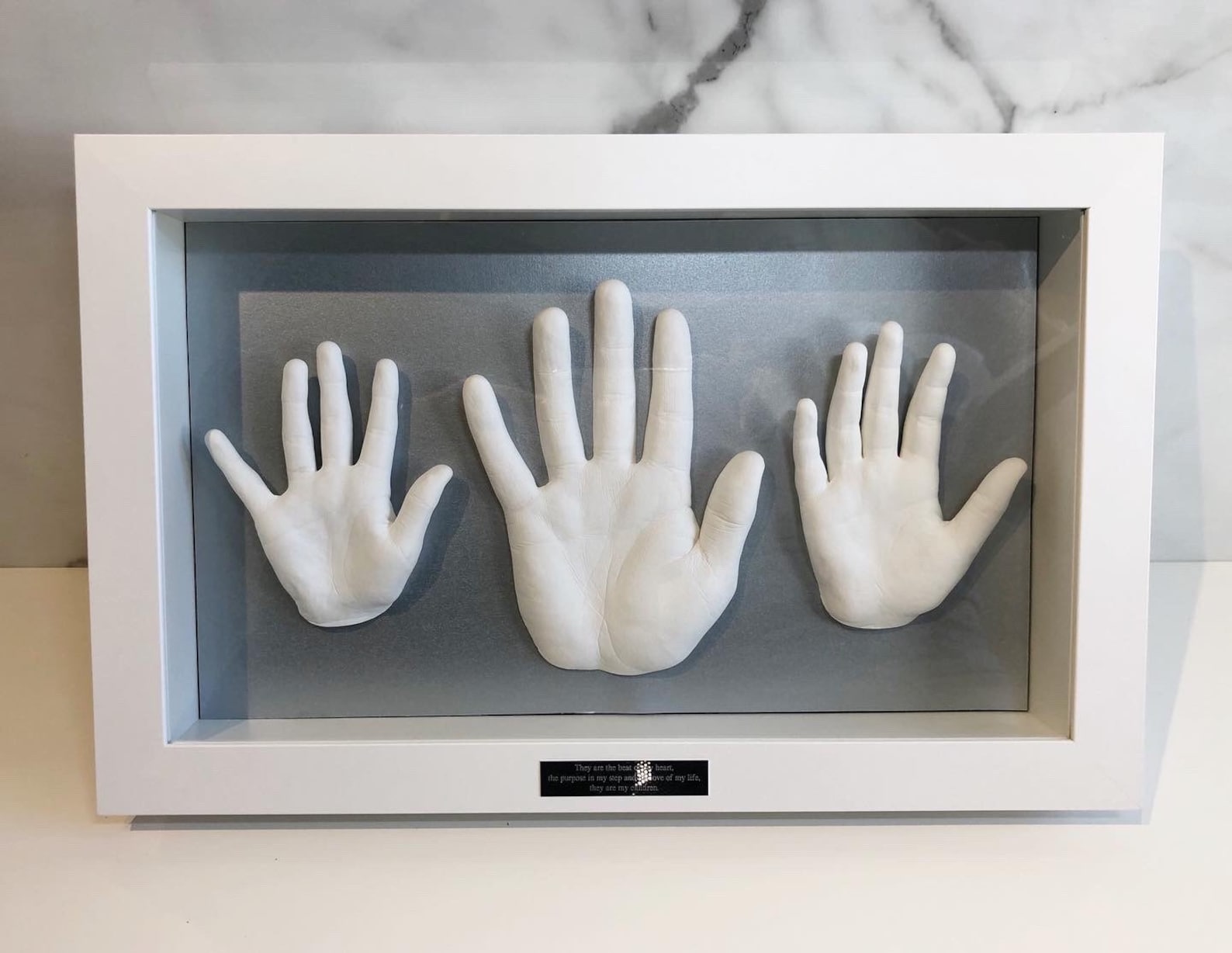Family Hand Casting Kit / Frame Display Etsy