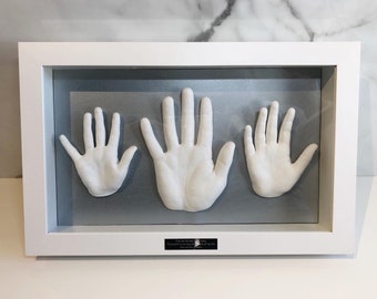 Family Hand Casting Kit and Frame