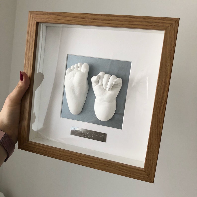Babies Hands & Feet Casting Kit and Frame Display produce 4 Castings Etsy