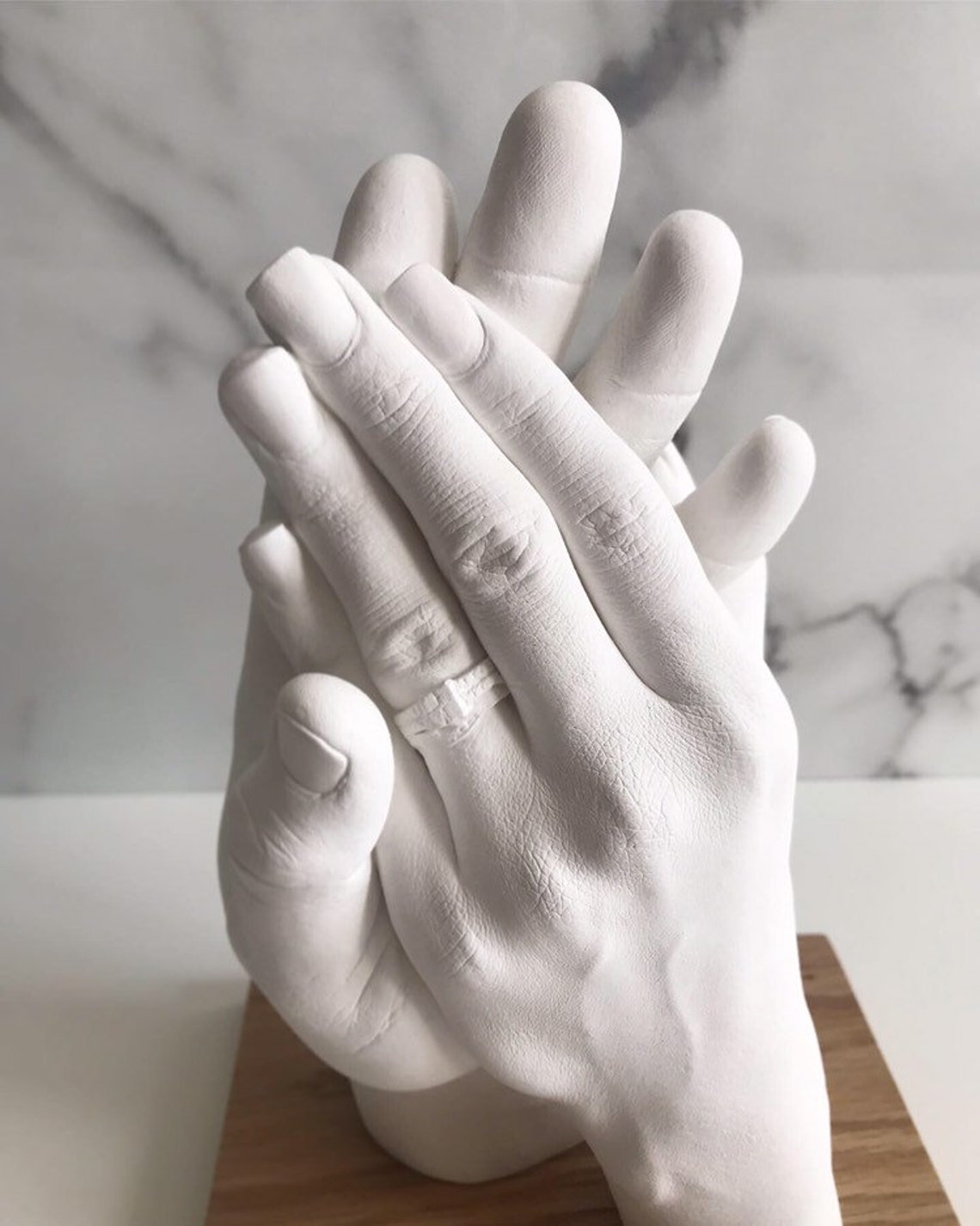 Couples Hand Casting Kit Personalised Diy Keepsake Birthday Etsy Canada 