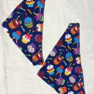Reversible Dog/Cat Bandanna, Dress Up Bandanna, Pet Accessories, Pet Bandanna, Birthday Bandanna, Party Neckwear