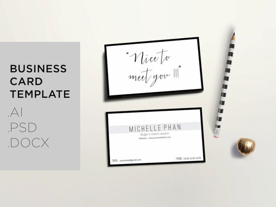 home business card template with a messages home business card template with a messages