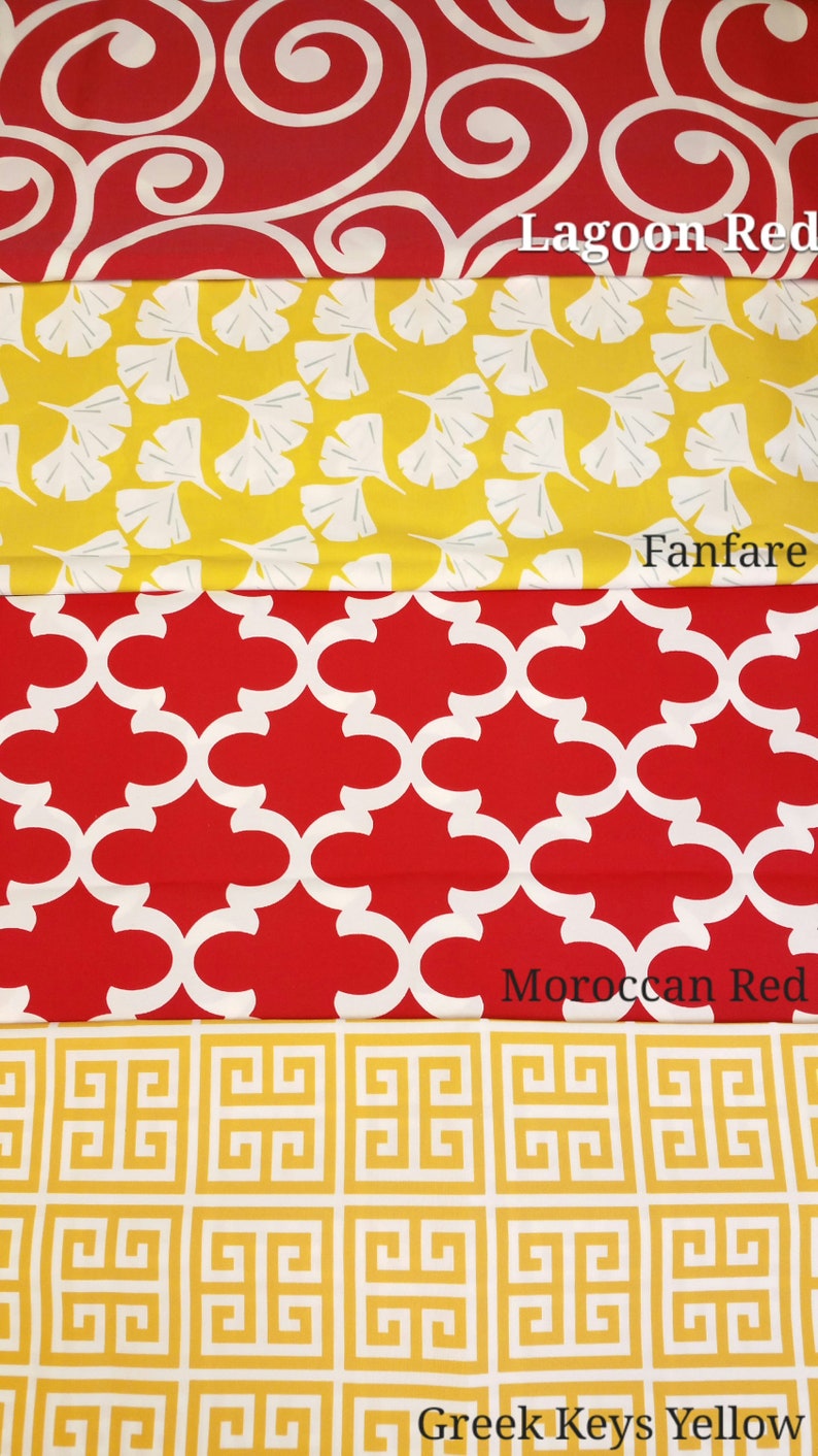 Outdoor Seat Cushions Geometric Lattice Abstract Floral Etsy