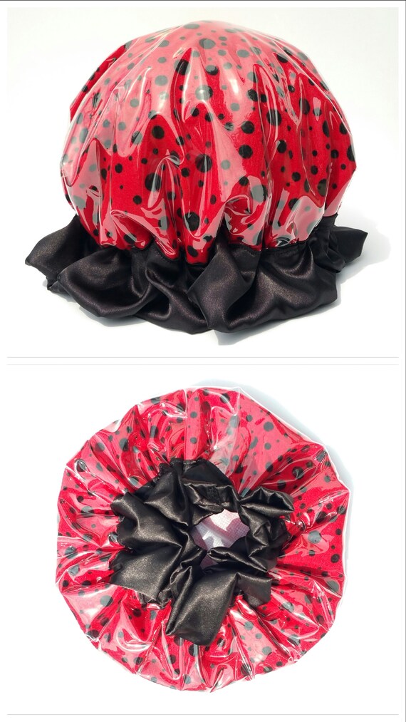 Shower Cap Ladybug Red Zebra Camo Blue Zebra Gold Zebra Etsy