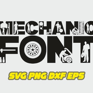 Mecánico svg, Mecánico papá, regalo para Mecánico, herramientas de reparación de automóviles svg, llave inglesa svg