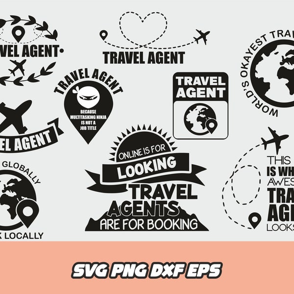 Travel agent svg, Travelling agent png, Vacation agent svg, Adventure clipart, Travel clipart