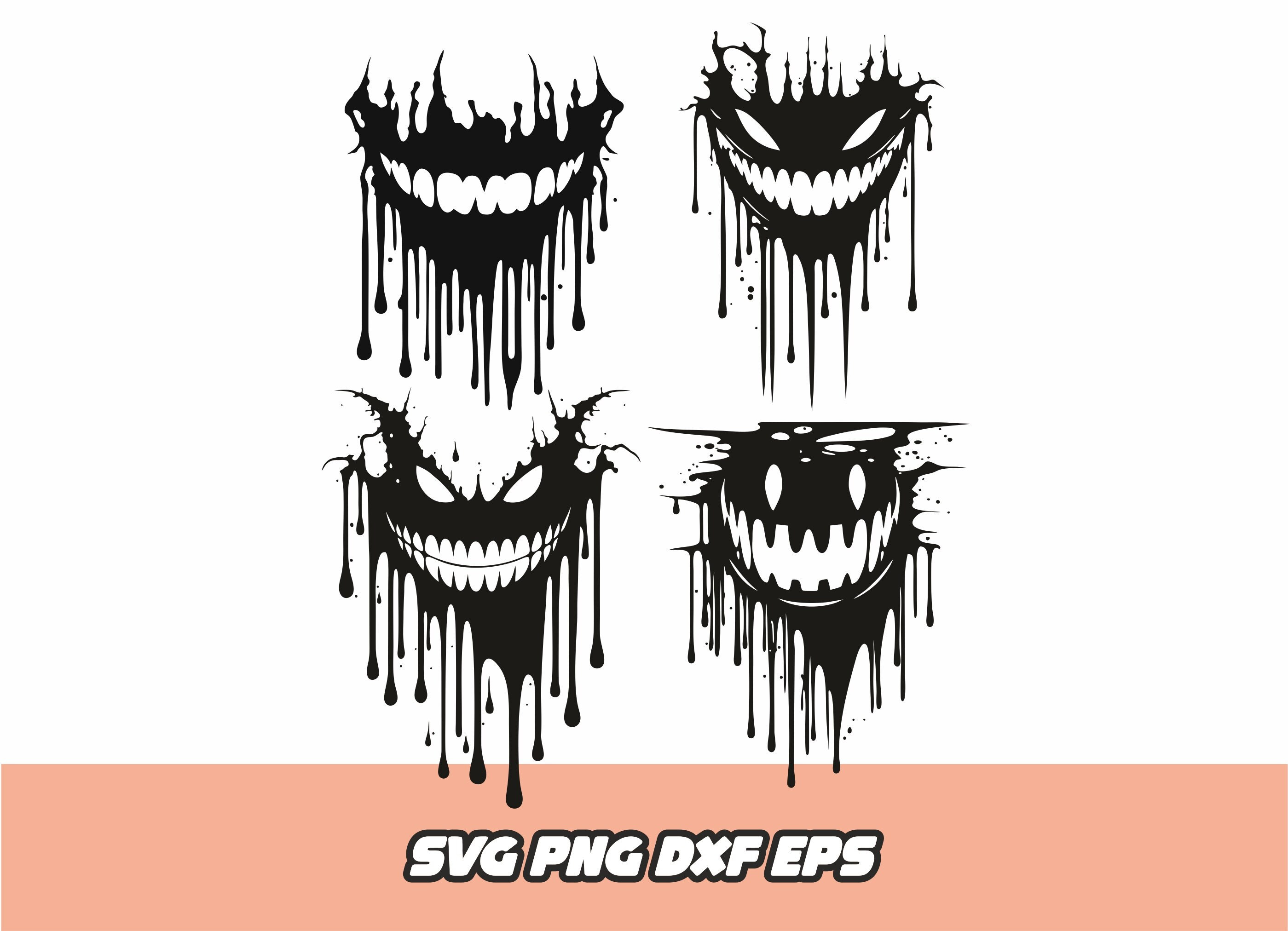 Evil Smile Silhouette  Etsy