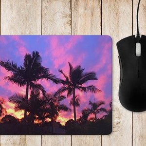 Sunset Palms Mouse Pad