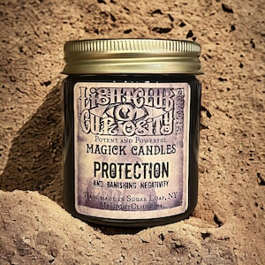 Protection & Banishing Negativity Spell Candle