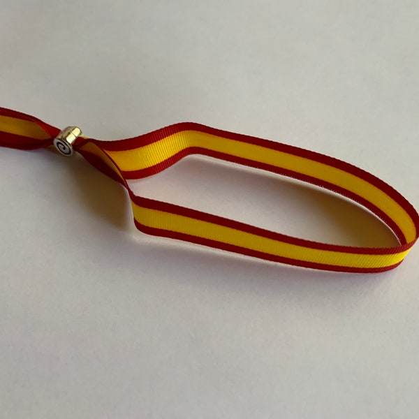 Bracelet drapeau Espagne 32x1,5cm