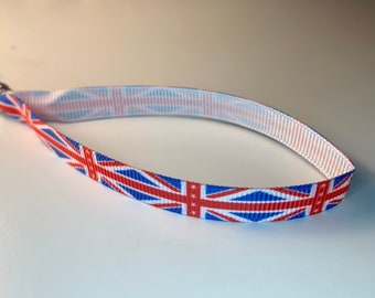 UK flag bracelet