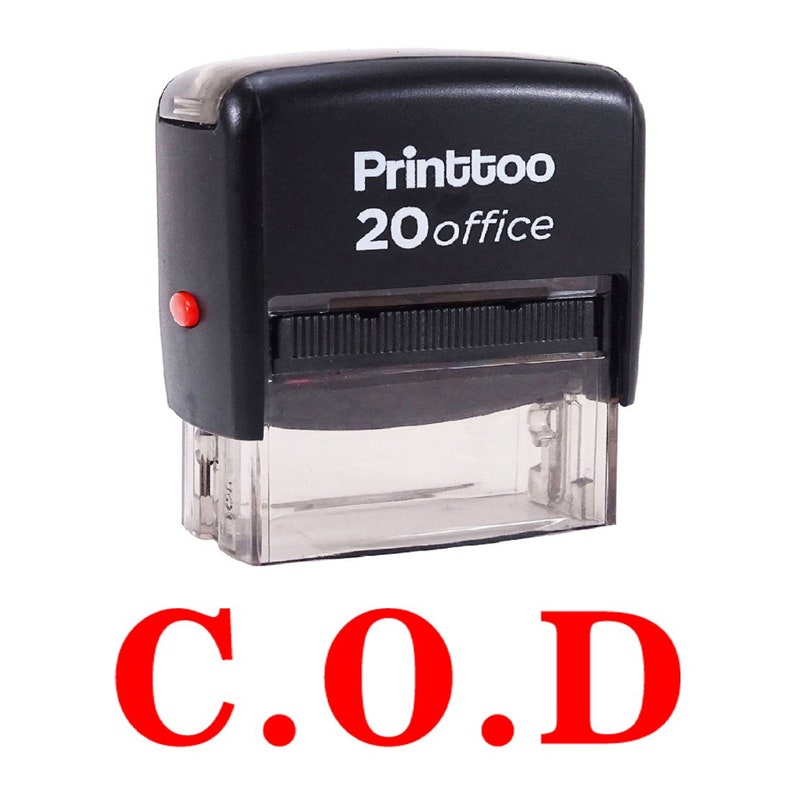 IPRSS72 Rectangular Stamp Office Stationary Re-inkable Mini Stamp C.O.D Self Inking Rubber Stamp Documents Stamping Personalized Stamp