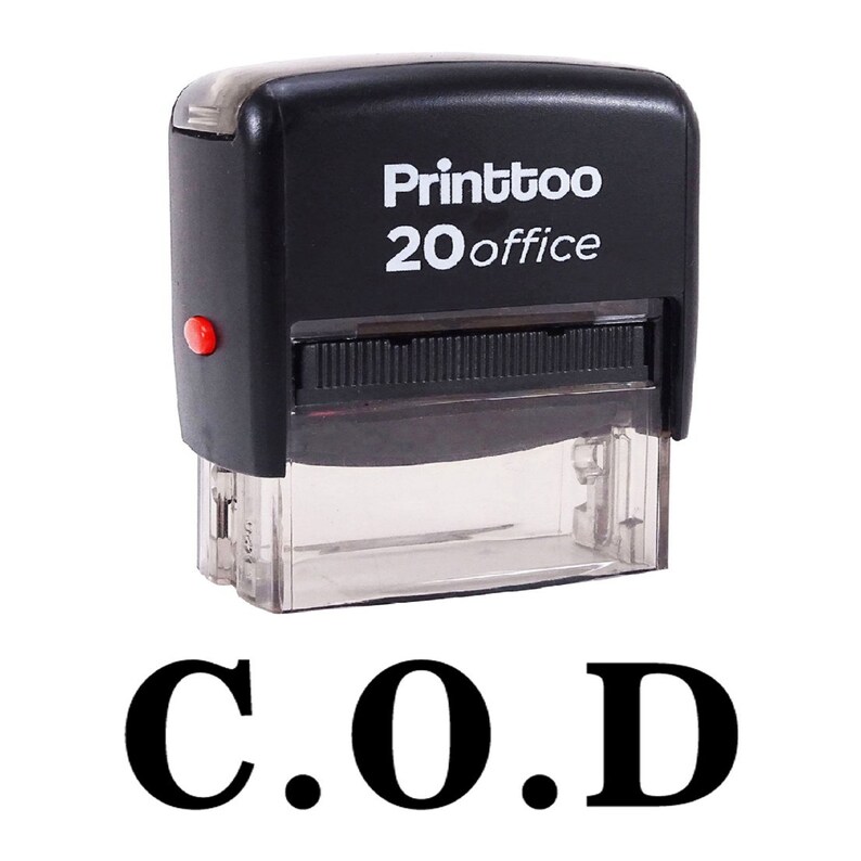 IPRSS72 Rectangular Stamp Office Stationary Re-inkable Mini Stamp C.O.D Self Inking Rubber Stamp Documents Stamping Personalized Stamp