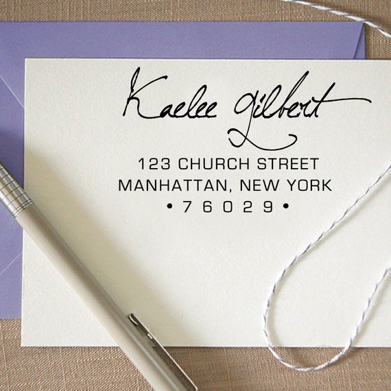 r203 self inking stamp signature library stamp 169 4 fonts of signature to choose from CUSTOM RUBBER STAMP with proof from usa