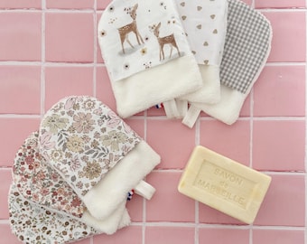 Gant de toilette apprentissage autonomie propreté enfant bébé