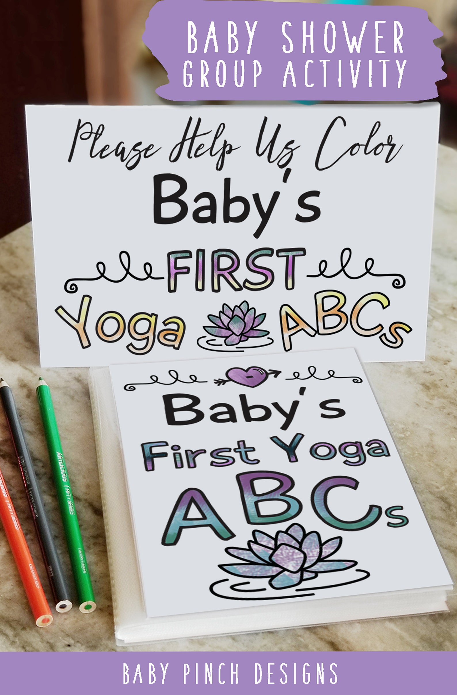 Abc Yoga Printables