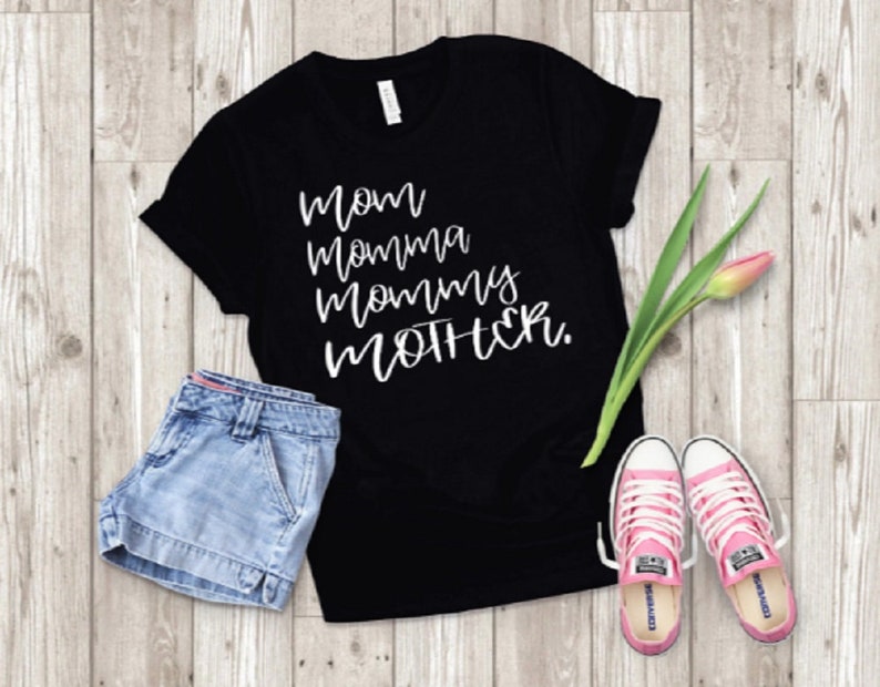 Momma Mommy Mother Mom Mothers Day Mom Shirt Momma | Etsy