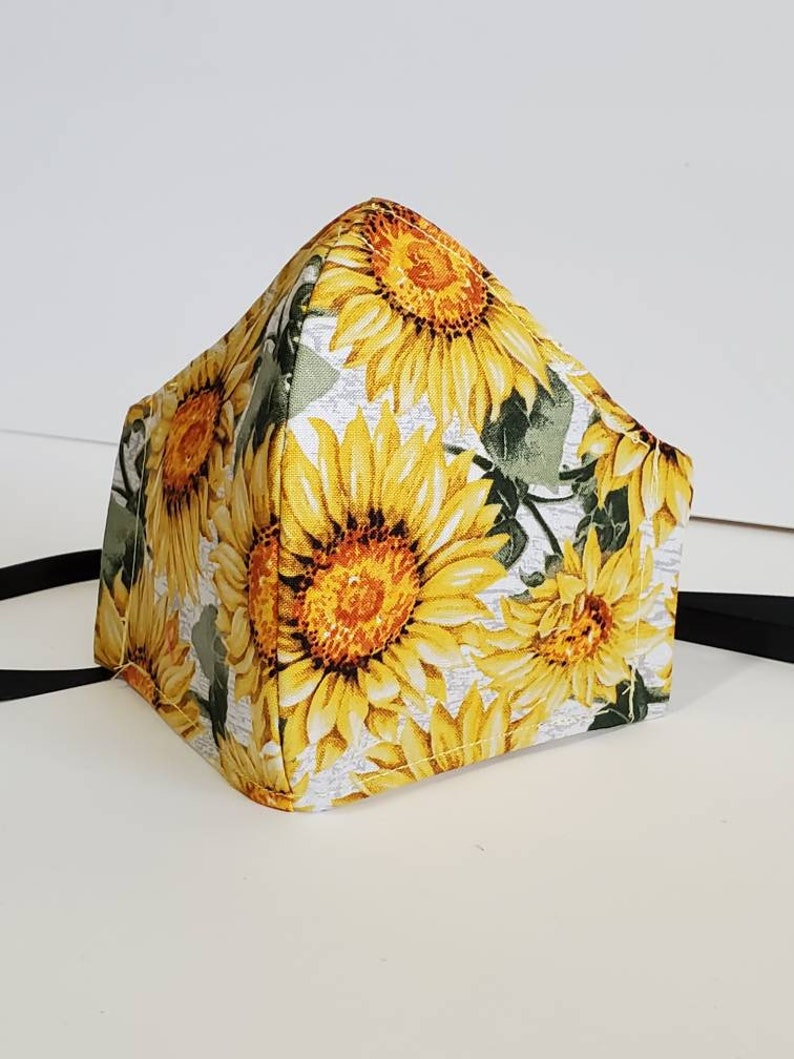 Floral Face Mask Floral Mask Mask With Floral Design Face Etsy