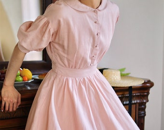 knee length dresses for ladies Pink Printed Strappy Midi Smock Dress – AX Paris main image 0