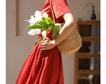 sachin and babi light blue dress RED POLKA DOT DRAPED CHIFFON MINI DRESS  be:POSH