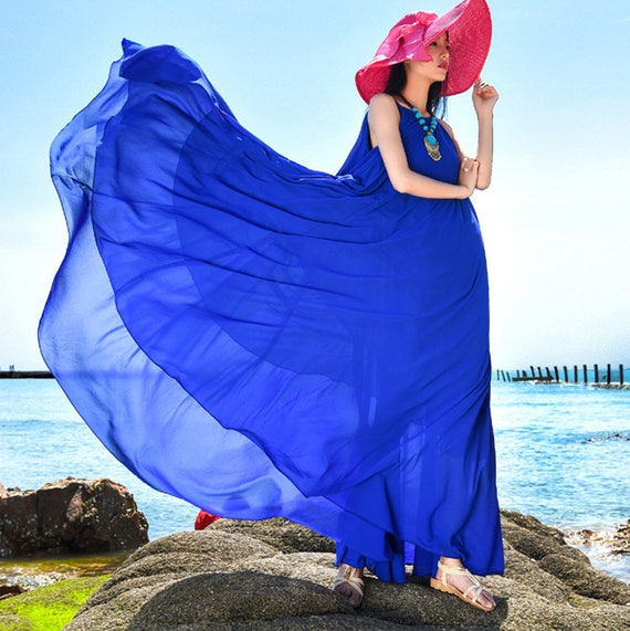 sachin and babi light blue dress Elegant Chiffon Dresses & Gowns for Women main image 0