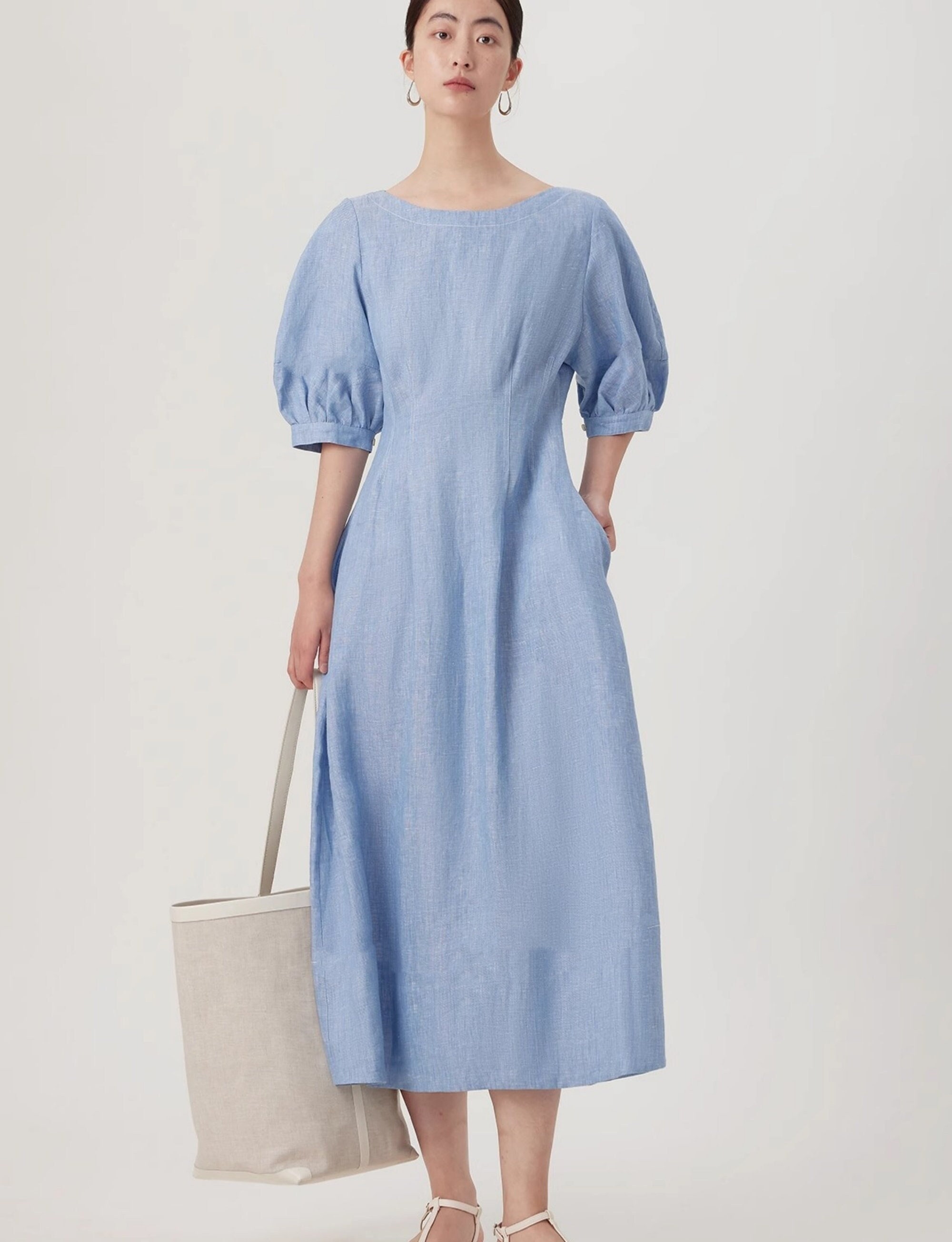 Cornflower Blue Maxi Dress - Etsy