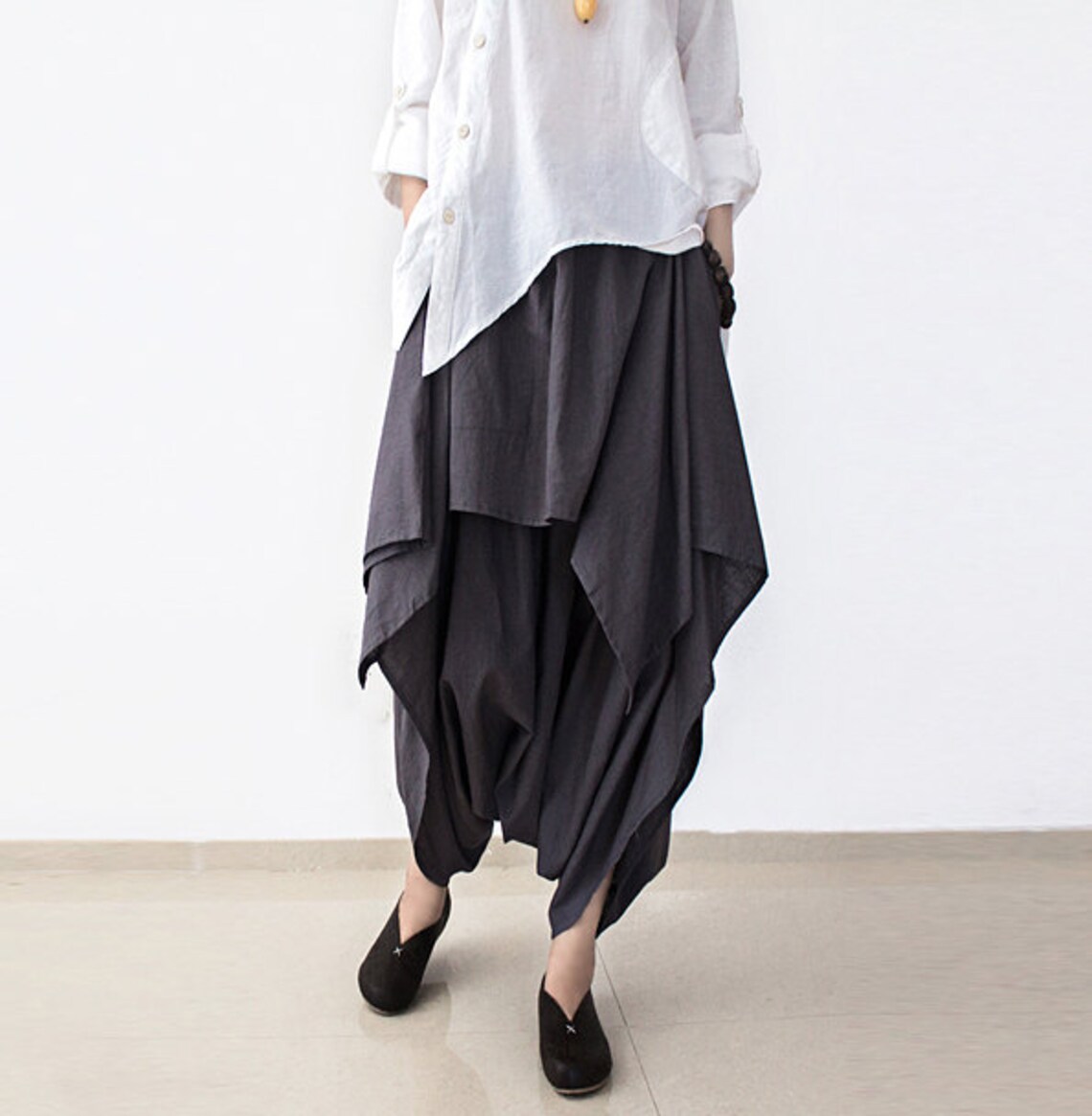loose linen pants