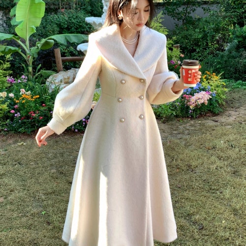 handmade big collar coat I_am handmade big collar coat(キャメル