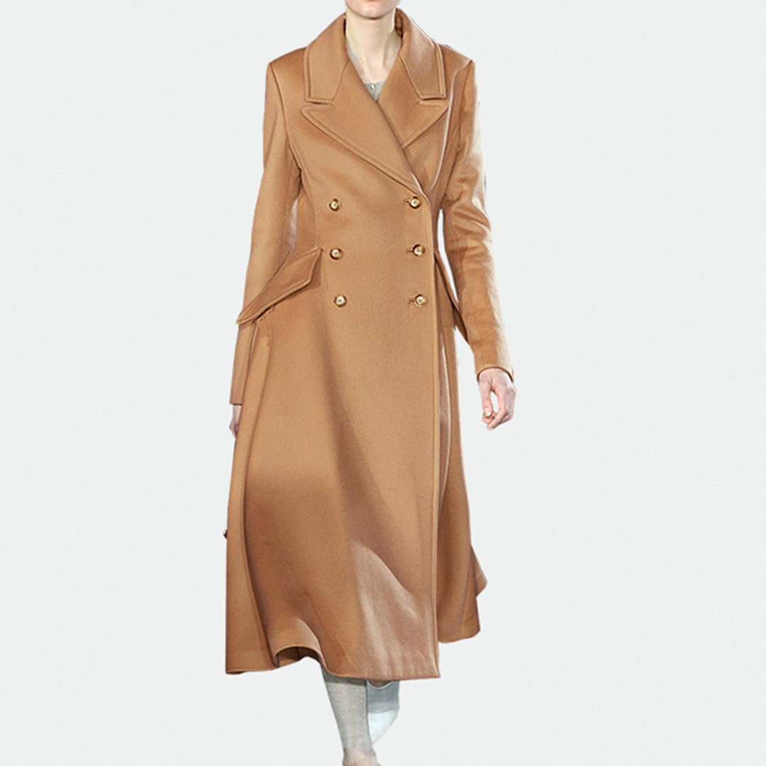 Women Wool Jacket,warm Cozy Coat,cashmere Wool Coat,plus Size
