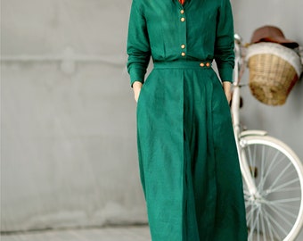 slim fit dress slacks Emerald Aqua Abstract Tunic Dress main image 1