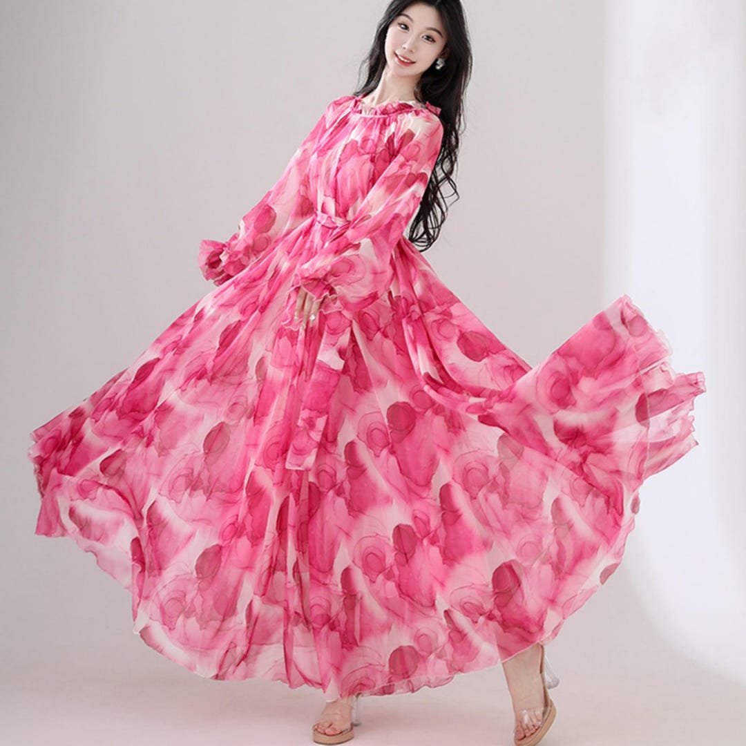 colorful dress long sleeve Amazon.com: PRETTYGARDEN Women's Long Sleeve Maxi Dress 2026 Fall Ruched Bodycon Floral Mesh Formal Wedding Guest Cocktail Party Dresses (Black Multicolored Floral,XS) : Clothing, Shoes & Jewelry