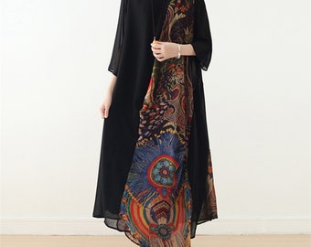 sachin and babi light blue dress Formal Cape Gown R & M Richards Plus Size Embellished Chiffon-Cape Dress