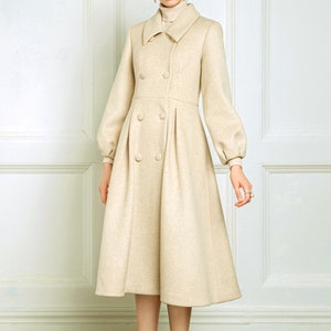 アウターその他 AVANDRESS Eve Robe Coat LIGHT BEIGE AVANDRESS