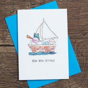 Bon Bon Voyage (Klein) - Humor- Grußkarten - Sweets