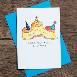 Heb een fantastische verjaardag - wenskaart - humor - woordspeling