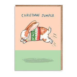 Camisola de Natal * Coelhos * Animais * Cartões * Humor * Trocadilhos