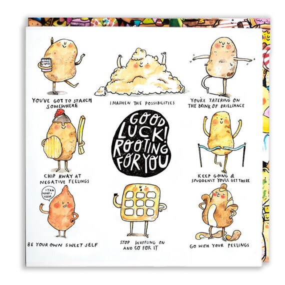 New Job Kindred Rooting For You Good Luck Exams Card– Shop Inc We're ...