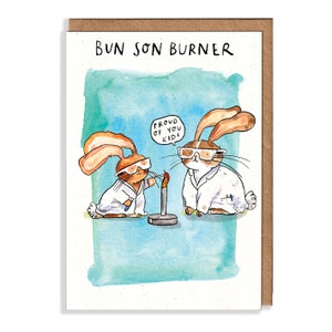 Bun Son Burner *ciencia* *cumpleaños* *matemáticas* *felicidades* *conejito* *conejo* *padre* *madre*