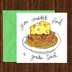 No pudiste encontrar un papá rallador - Tarjeta del Día del Padre de papá Reino Unido - Día del Padre divertido - Tarjeta de cumpleaños de papá - Día del Padre Feliz - Tarjeta divertida para papá