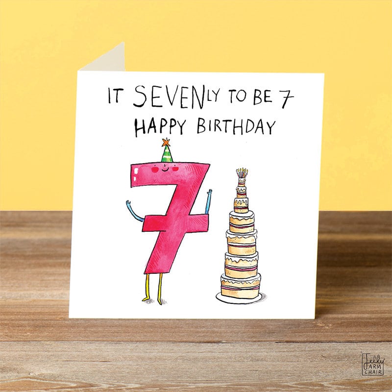 It's Sevenly to Be Seven! Happy Birthday * First Birthday