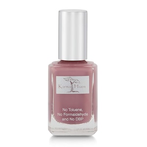 Esmalte de uñas natural orgánico Karma: arte de uñas no tóxico, pintura de uñas vegana y libre de crueldad animal (Wine O'clock)