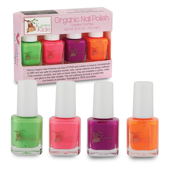 Karma Kids Box Set No. 2 - Nail Polish; Non-Toxic, Vegan and Cruelty-Free