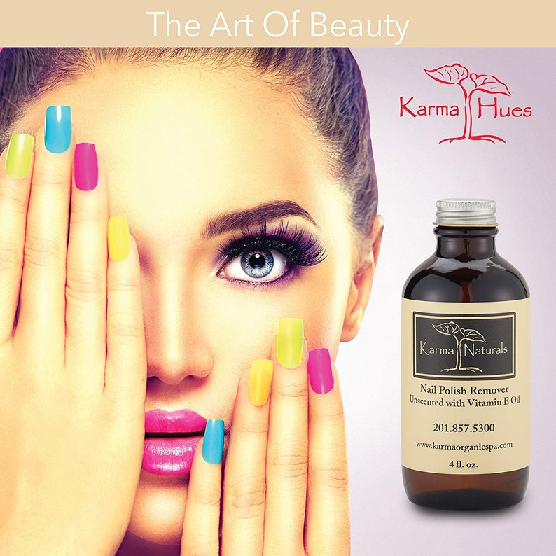 Karma Organic Natural Nail Polish Remover Unscented Non Etsy