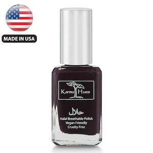 Karma Organic Halal Certified Nail Polish- Truly Breathable Cruelty Free and Vegan - Oxygen Permeable Wudu Friendly Nail Enamel (ZARA)