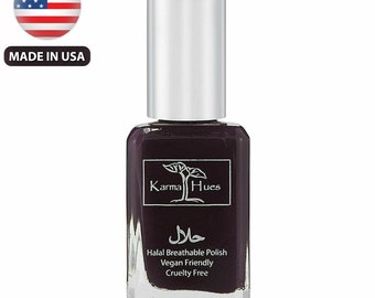 Karma Organic Halal Certified Nail Polish- Truly Breathable Cruelty Free and Vegan - Oxygen Permeable Wudu Friendly Nail Enamel (ZARA)